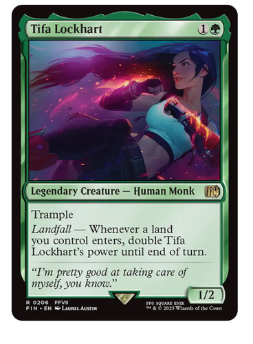Tifa Lockhart Final Fantasy MTG