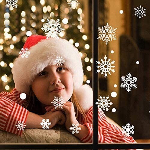 224 immagini per finestre di Natale, decorazione natalizia, autoadesive, per finestre, finestre, vetrine, vetrine e vetrine 224 immagini per finestre di Natale, decorazione natalizia, autoadesive, per finestre, finestre, vetrine, vetrine e vetrine