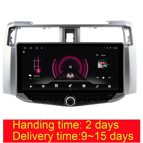 10.88" QLED For 2009-22 Toyota 4Runner Car Stereo Android 15 Navi Radio CarPlay