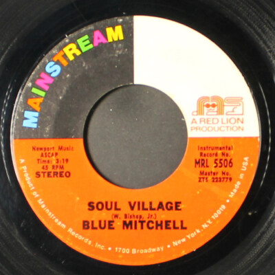 BLUE MITCHELL: soul village / queen bey MAINSTREAM 7