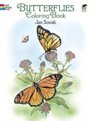 Dover Publications-Butterflies Coloring Book (Dover Nature Coloring Book) - GOOD