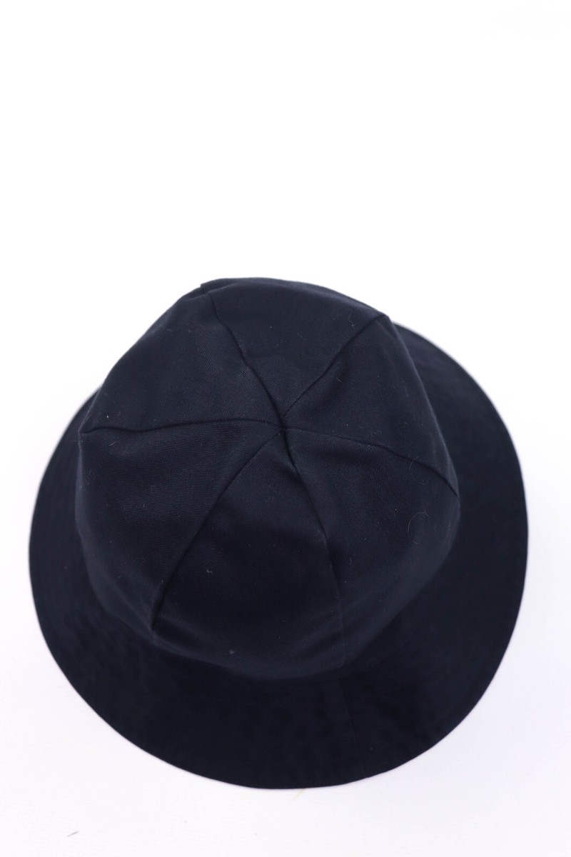 Burberrys バケットハット ノバチェック ウール100% ネイビー M Burberrys Vintage Blue Nova Check Reversible Bucket Hat approx