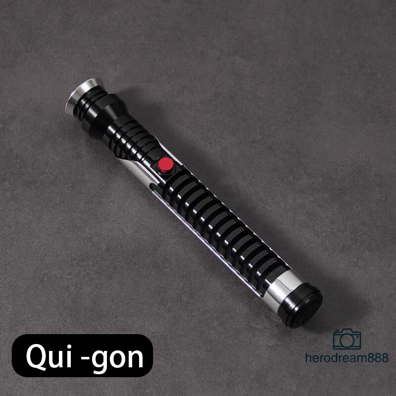 89sabers Star Wars Lightsaber Qui-Gon Jinn Replica Black Silver