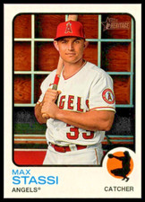 2022 Topps Heritage #410 Max Stassi Los Angeles Angels/SP