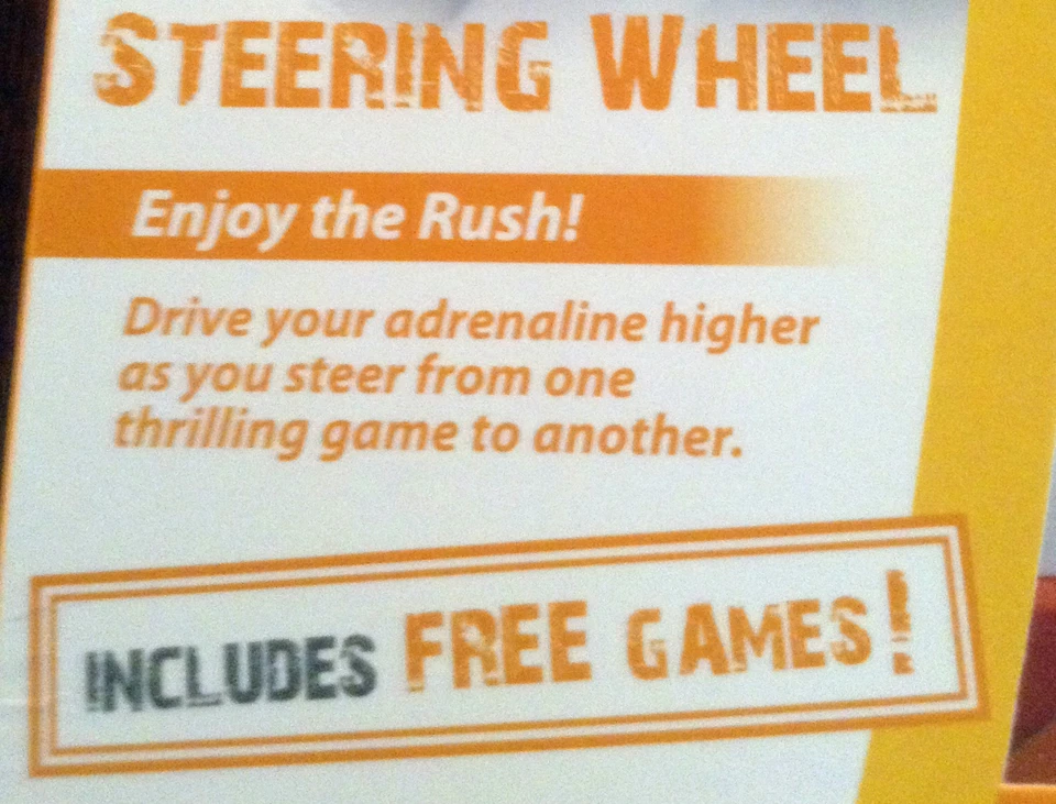 NEW Oregon Scientific Xplore MEEP! MEEP Steering Wheel Includes 3 Free Games - Image 3 of 4