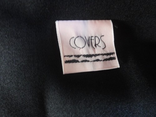 Covers Cocktail Dress Long Sleeve Sz 12 Australian Designer Vintage - Picture 5 of 7
