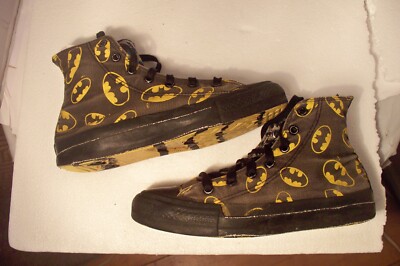 VINTAGE 1989 Converse Made In USA Batman DC Comics Sneakers