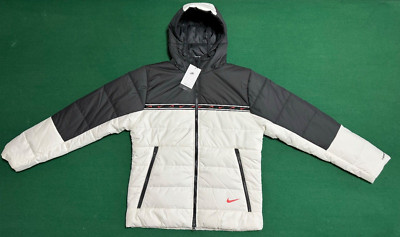 New! Mens US MEDIUM NIKE SPORTSWEAR REPEAT SYNTHETIC-FILL JACKET DX2037-133