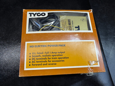TYCO HO Train 1 Amp Electric Power Pack in box Untested