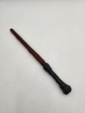 Plastic Harry Potter Warner Bros Costume Brown Black Magic Wand 13  Inches Long