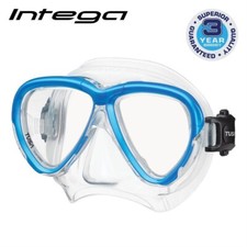 Tusa Intega Mask - Fishtail Blue; Dive Masks; M-2004-FB 