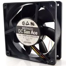 Sanyo 109R1212H1131 12038 DC12V 0.52A 12CM 3-Wire Inverter Cooling Fan