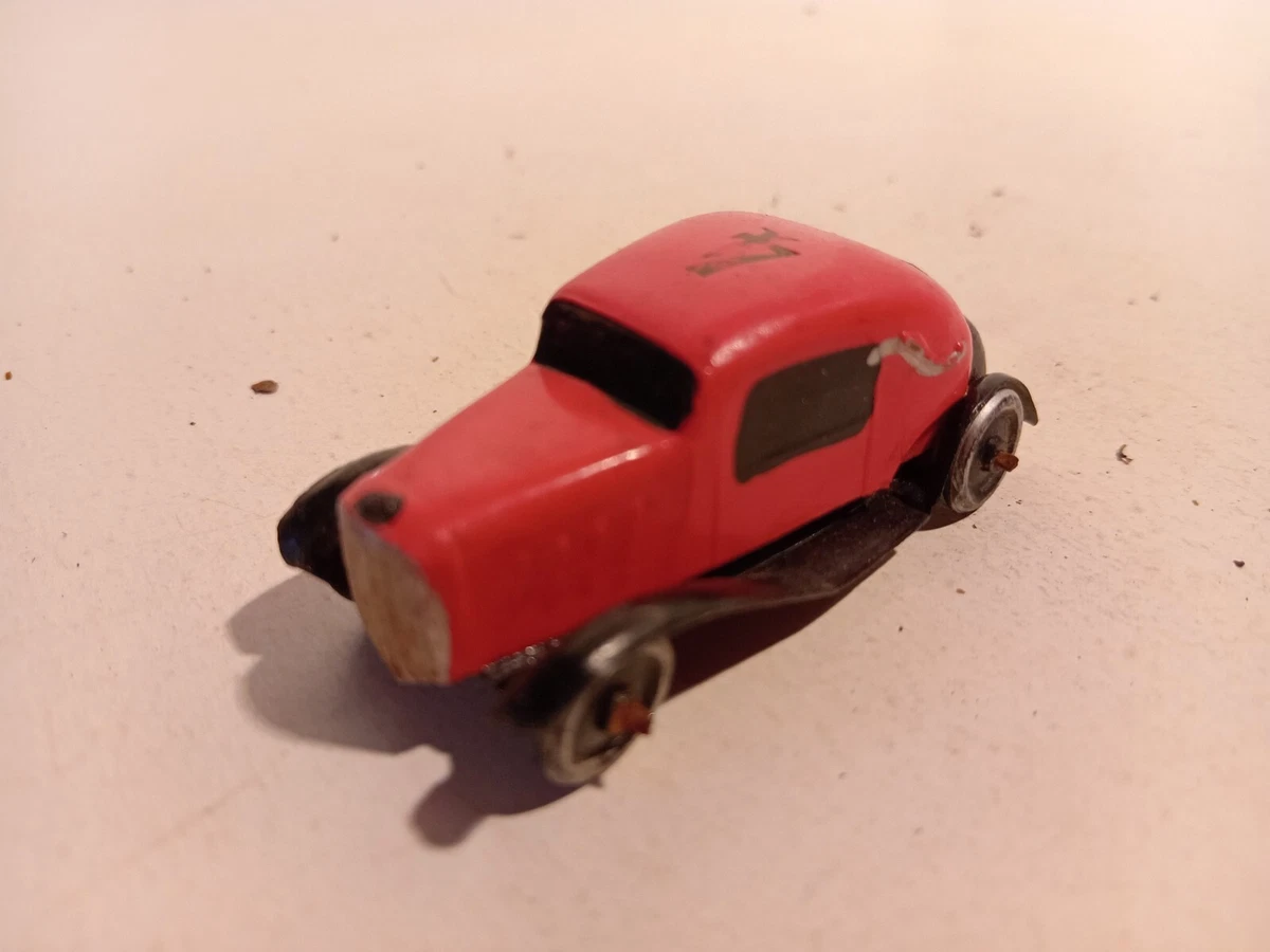 Jouet Ancien Memo (France) - Voiture En Tôle Berline 1930 - Moteur Fonctionnel - Collection