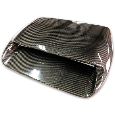 Carbon V2 Type Hood Scoop Bonnet Vent Cover For Subaru WRX Sti VA 2014-2021