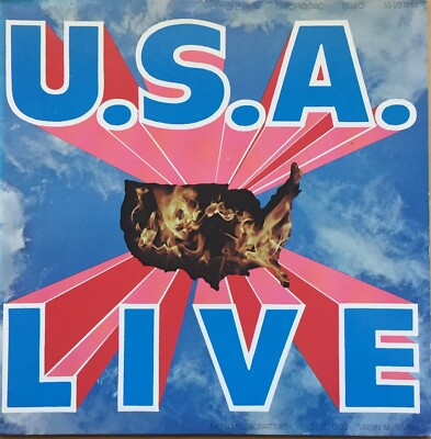 SUNRIZE U.S.A LIVE US SALISBURYLABORATORIES WHITE VINYL LP SALS D2D 003 DISCO EX