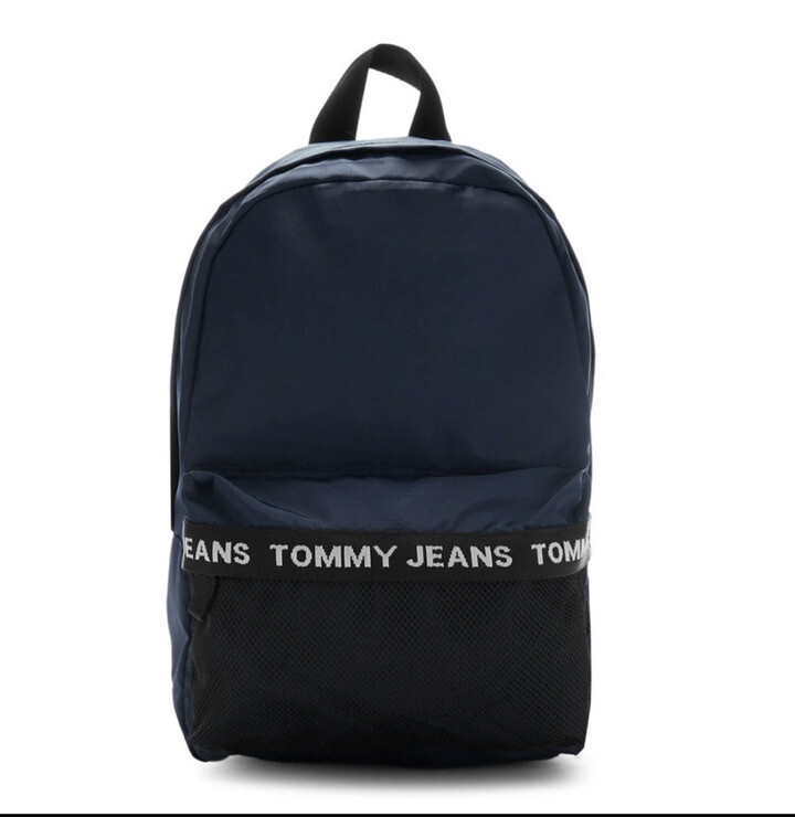 Tommy Hilfiger Essential Recycled Dome Backpack - Adjustable - Blue -New w/ Tags