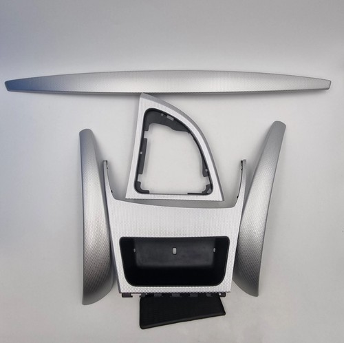 BMW 1 E82 E88 Hexagon Interior Trim Kit Aluminum Center Console Moldings Covers - Picture 18 of 24