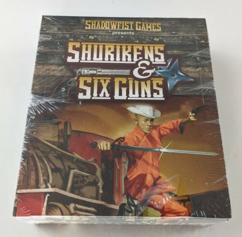 Shadowfist Shurikens & Six Guns CCG TCG Booster Box NEW Sealed 24 Packs Game - Picture 1 of 6