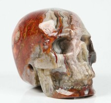 Agate Crazy Laze Crystal Skull Quartz Crystal Skull Crystal Skull Talisman x