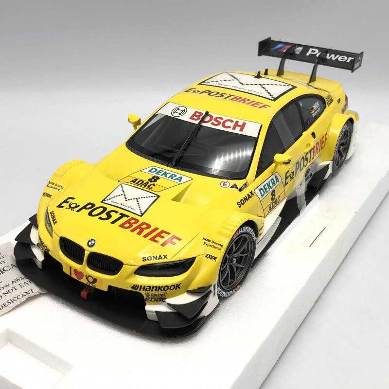 1/18ミニカー ミニチャンプス　BMW M3 DTM EPOST BRIEF 1 18 MINICHAMPS BMW M3 DTM EPOST Letter BMW Team 2012