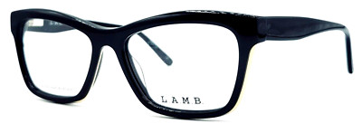 L.A.M.B - LA038 BLK 53/16/135 - BLACK - NEW Authentic WOMENS EYEGLASSES