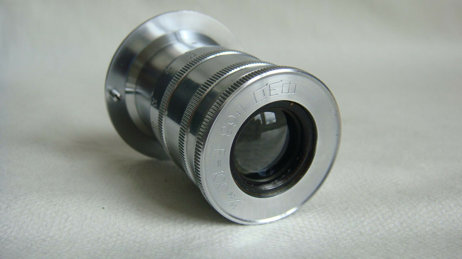 1957 ! Objectif Jupiter-3 5 cm F/1,5 rouge P URSS pour FED Zorki Leica M39
