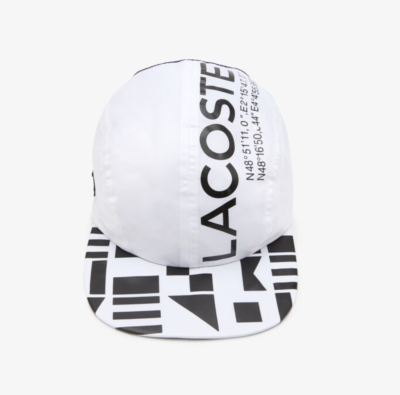 LACOSTE SPORT Unisex Foldable Visor Cap RK9511-6P1 White
