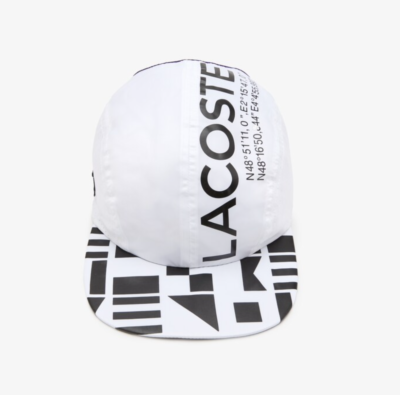 SPORT White / LACOSTE | eBay Cap Unisex RK9511-6P1 Black Foldable / Purple Visor