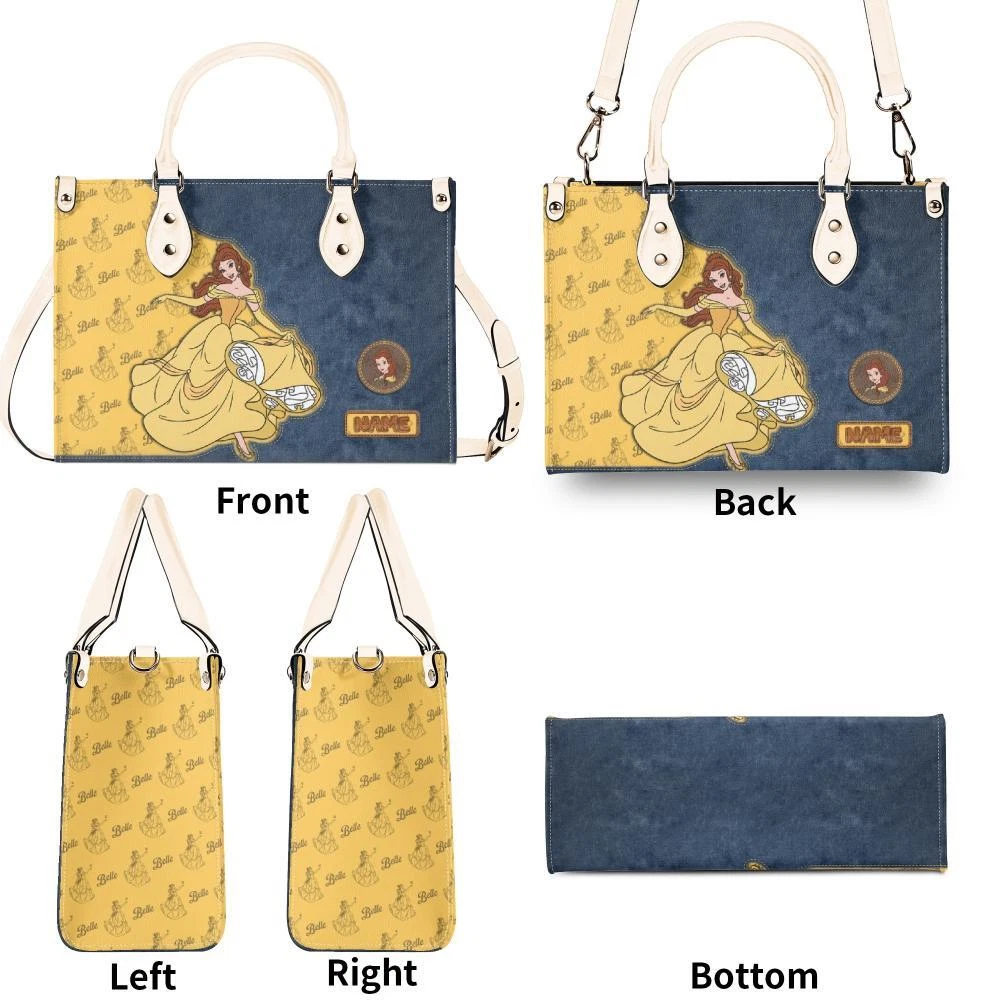 Belle Cartoon Women Leather Handbag