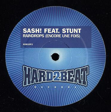 Sash! - Raindrops Encore Une Fois - New Vinyl Record 12 -  - Promo - B4593z