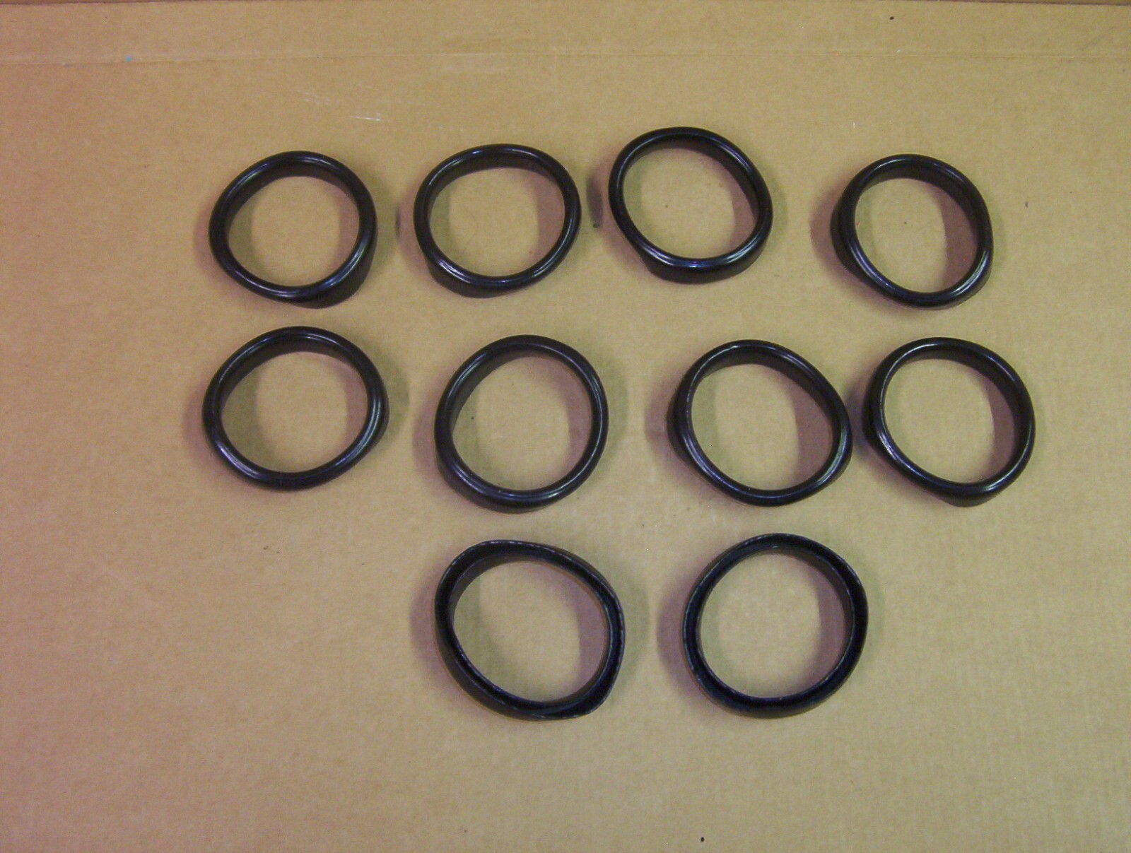 Tobacco Pipe parts & accessories (10) Soft Vinyl Mouthpieces for 2