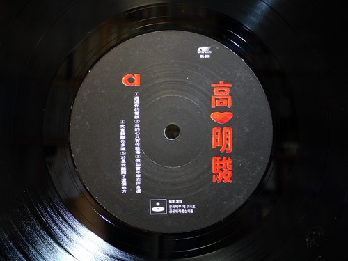 Ming Chun Kao 高明駿 透過你的雙眼 1993 Korea LP 4 page Picture & Lyric W/Insert EX+ ~ NM - Picture 5 of 6