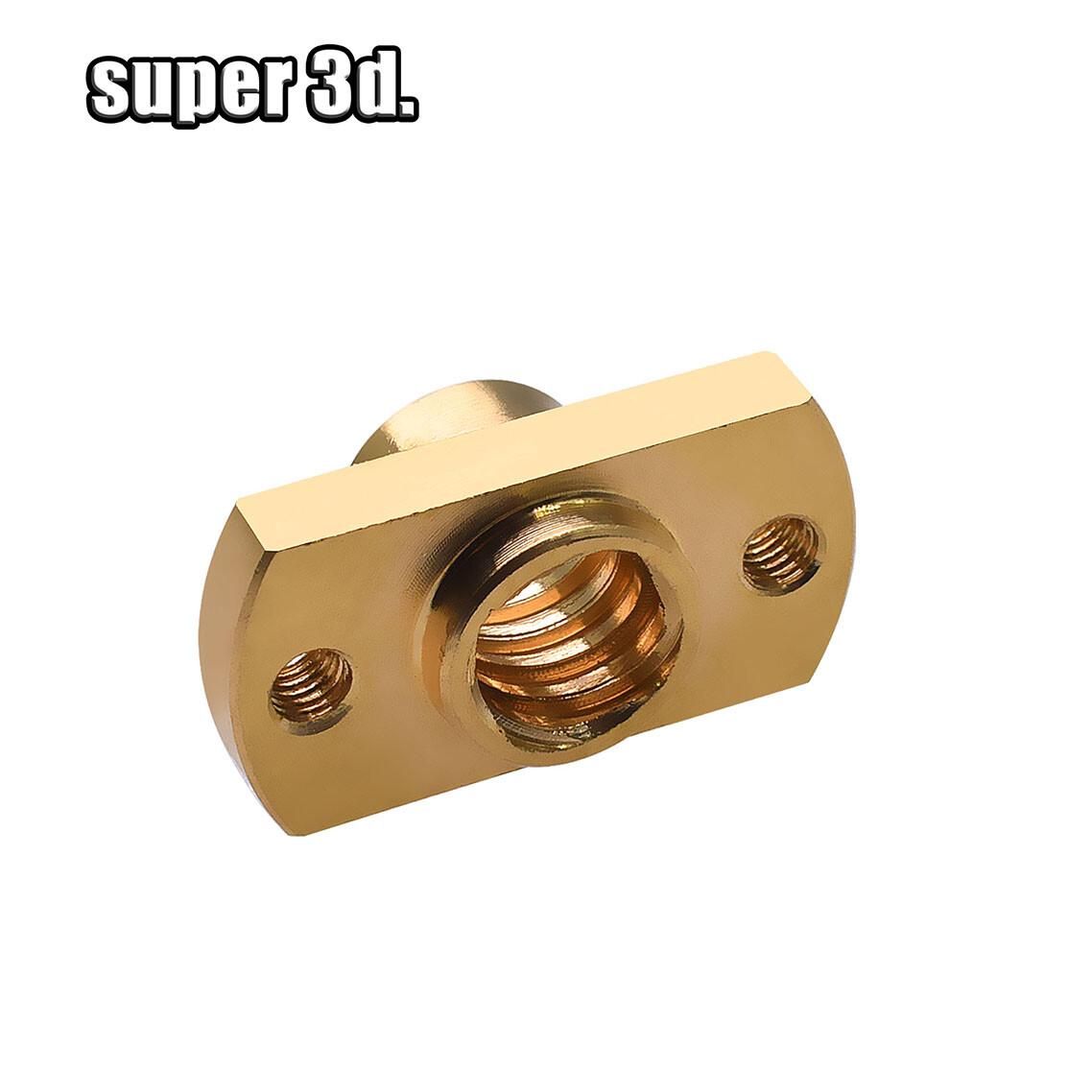 2pcs T8 lead screw nut Pitch 2mm Lead 8mm Brass T8x8mm Flange Lead Screw Nut eBay