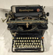 Antique 1909 Remington No. 12 Standard Correspondence Desktop Typewriter Working thumbnail