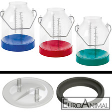 Melkeimer Milchkanne 30l transparent für Absauganlagen z.B. Westfalia "Milkline"