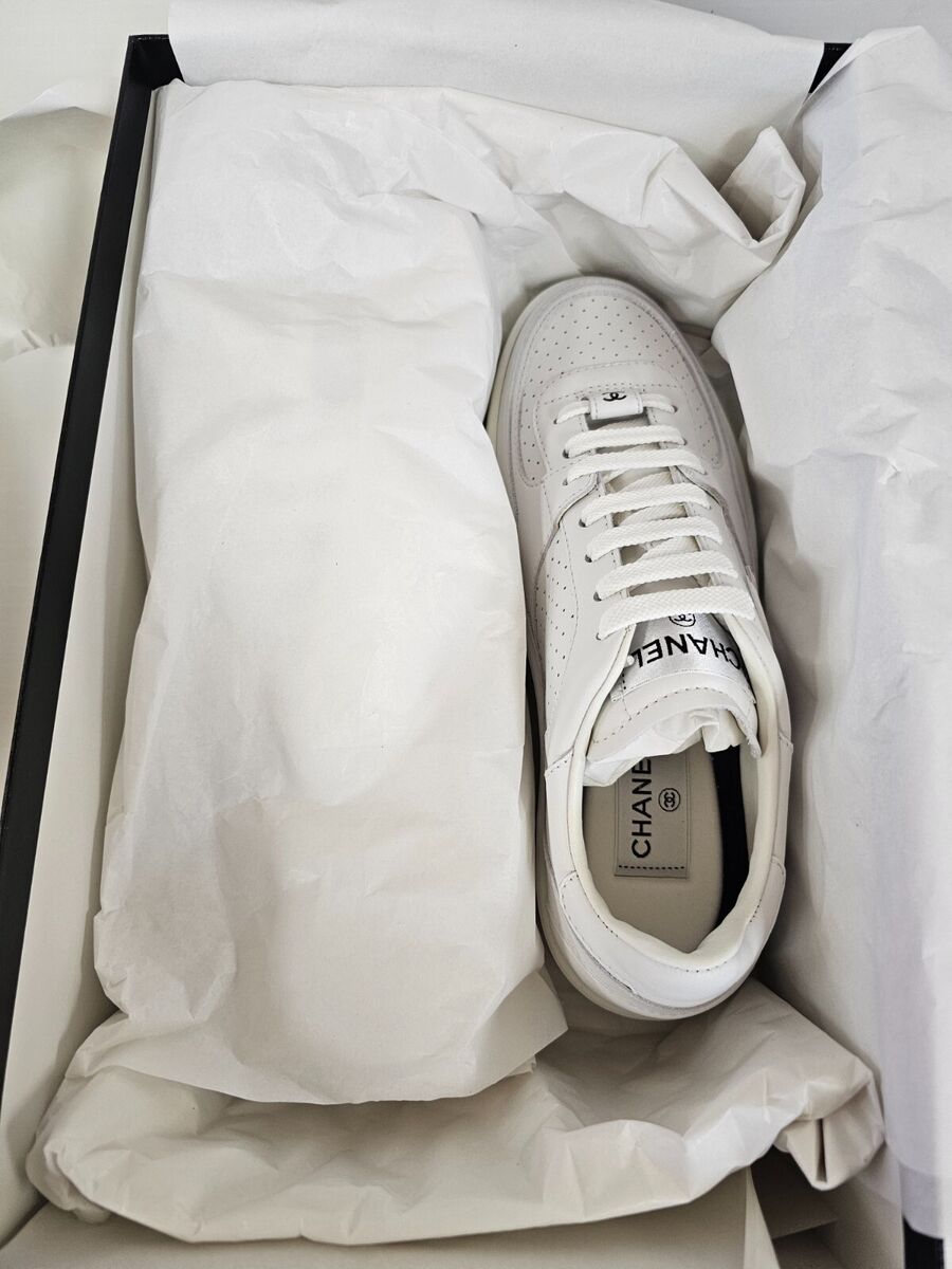 Chanel 23S G45079 white sneakers runners trainers 37-41.5 Chanel 23S G45079 white sneakers runners trainers 37-41.5