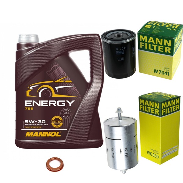 Inspektionspaket 5L Energy 5W-30 FüR Nissan Serena 1.6 Vanette Cargo Bus 1.6I-image