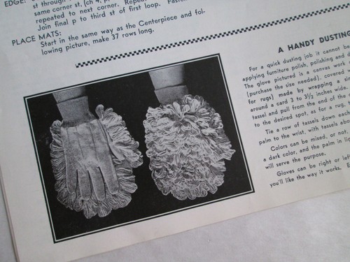 1943 Laces + Edgings / 1948 Ruffled Doilies / Enterprise Cotton Yarn No.9301 - Picture 8 of 12
