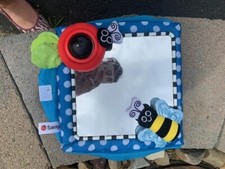 Sassy Tummy Time Floor Mirror Developmental Baby Toy Newborn-12 Months Pre-owned