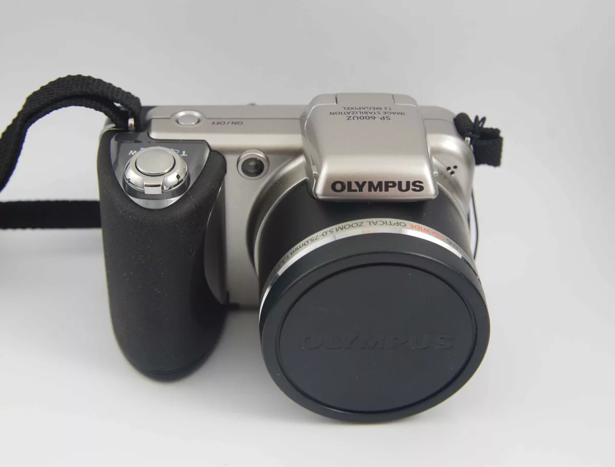 Olympus SP Series SP-600UZ 12.0MP Digital Camera - Silver