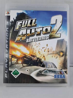 PS3 Full Auto 2 Battlelines Sony Playstation mit Anleitung PS 3 GETESTET