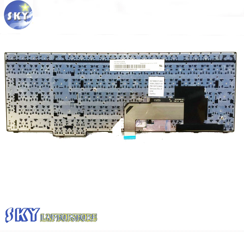 New Original Keyboard for Lenovo IBM Thinkpad E550 E550C E555 US seller - Image 3 of 3