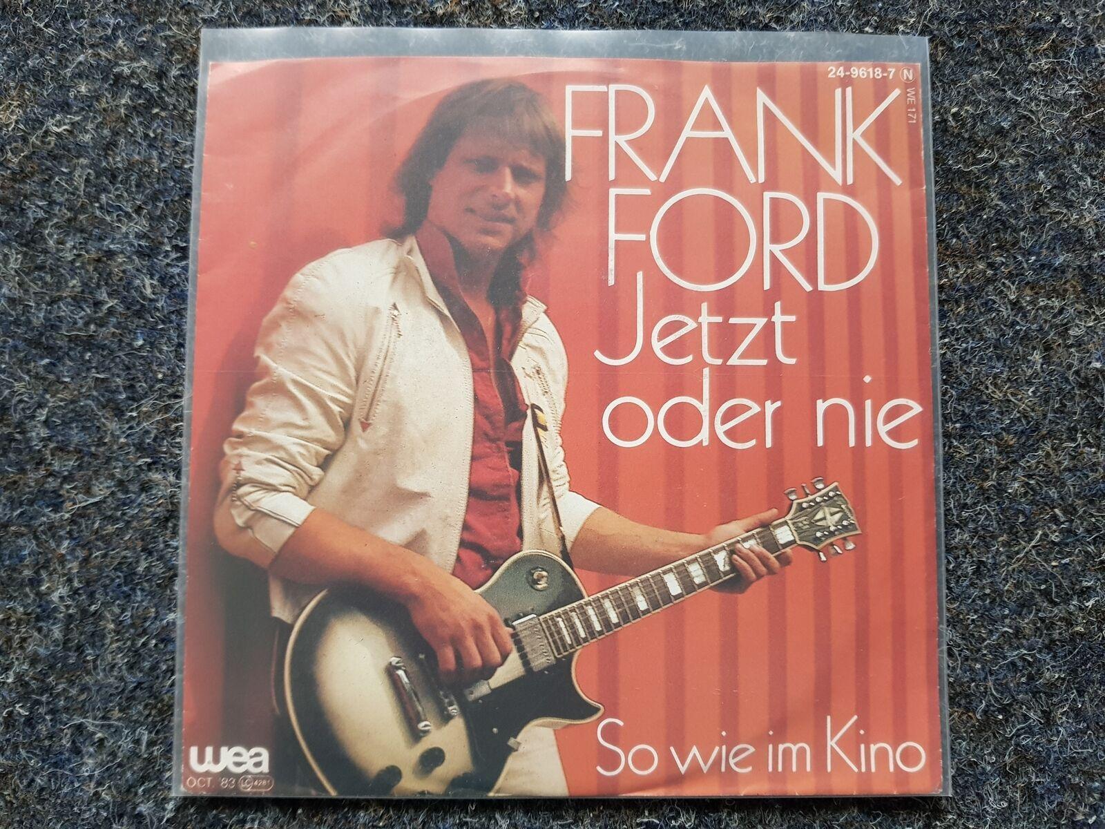 7"" Single Vinyl Frank Ford - Jetzt oder nie