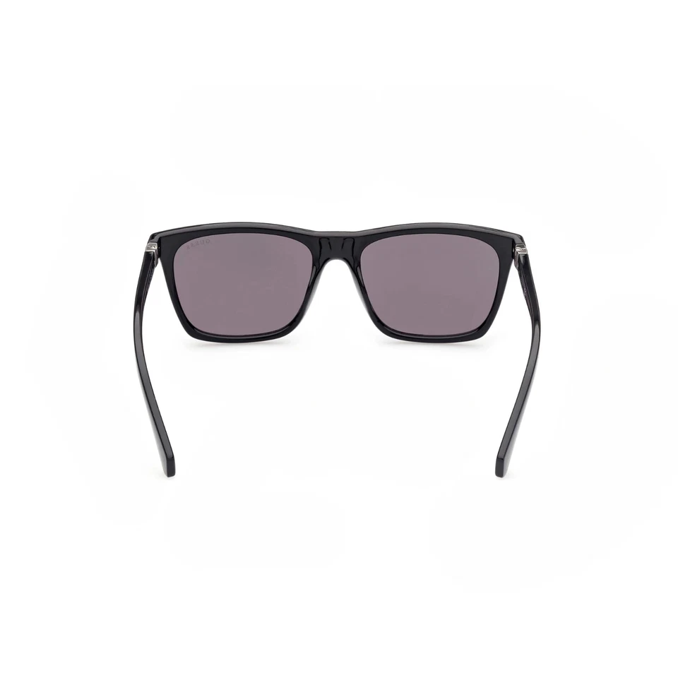 Gafas de sol Guess GU00044 01A marco de plástico cuadrado negro brillante 57-18-145 Foto 4 de 4