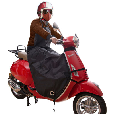 WALSER garage moto L, vermelding zeer goed* waterdicht zeil voor motorfiets, scooterzeil, afdekzeil voor motorfiets, zwart, 250 x 100 x 130 cm