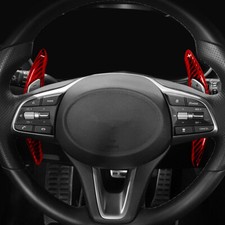 2x Prolunga palette cambio volante in fibra di carbonio per Genesis G70 2019-2025