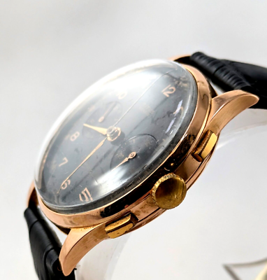 18K Gold TITUS Chronograph Men's Manual Wind 37.5mm Case