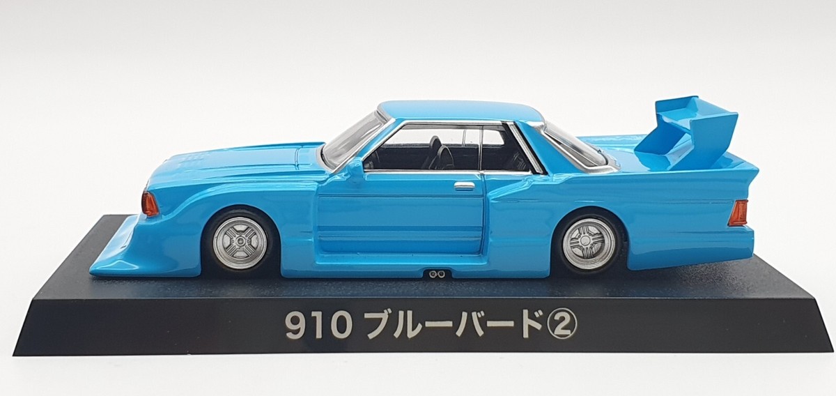 1/64 Aoshima Grachan Best 3 NISSAN 910 BLUEBIRD BLUE bosozoku