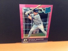 2016 Panini Donruss Optic RICHIE SHAFFER Pink Refractor Rated Rookie Card. rookie card picture