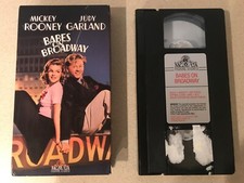 Babes on Broadway (VHS, 1989) Judy Garland, Mickey Rooney
